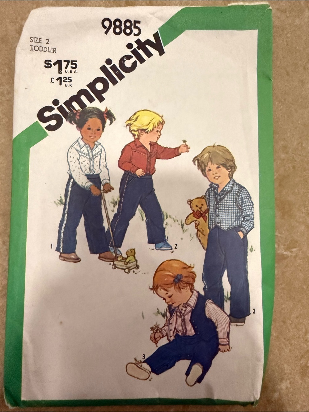 Simplicity Kids Shirt and Pants Pattern